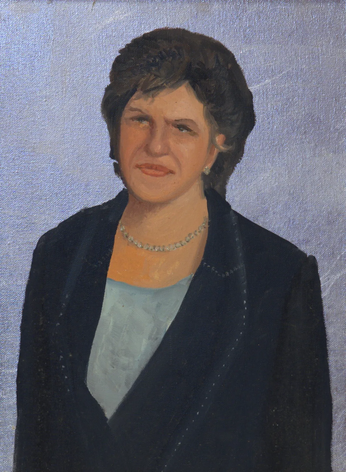 Mia madre — opera originale di Emilio Ventura, 30x40 cm, ritratti
