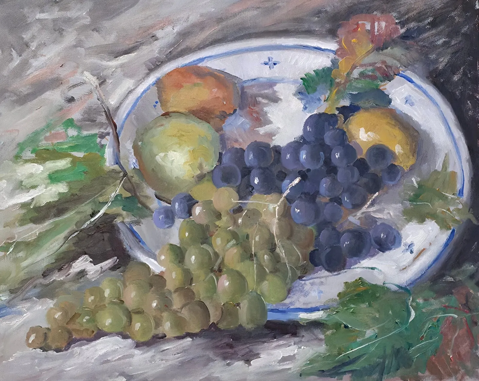 Natura morta omaggio al mio maestro — opera originale di Emilio Ventura, 40x50 cm, nature morte