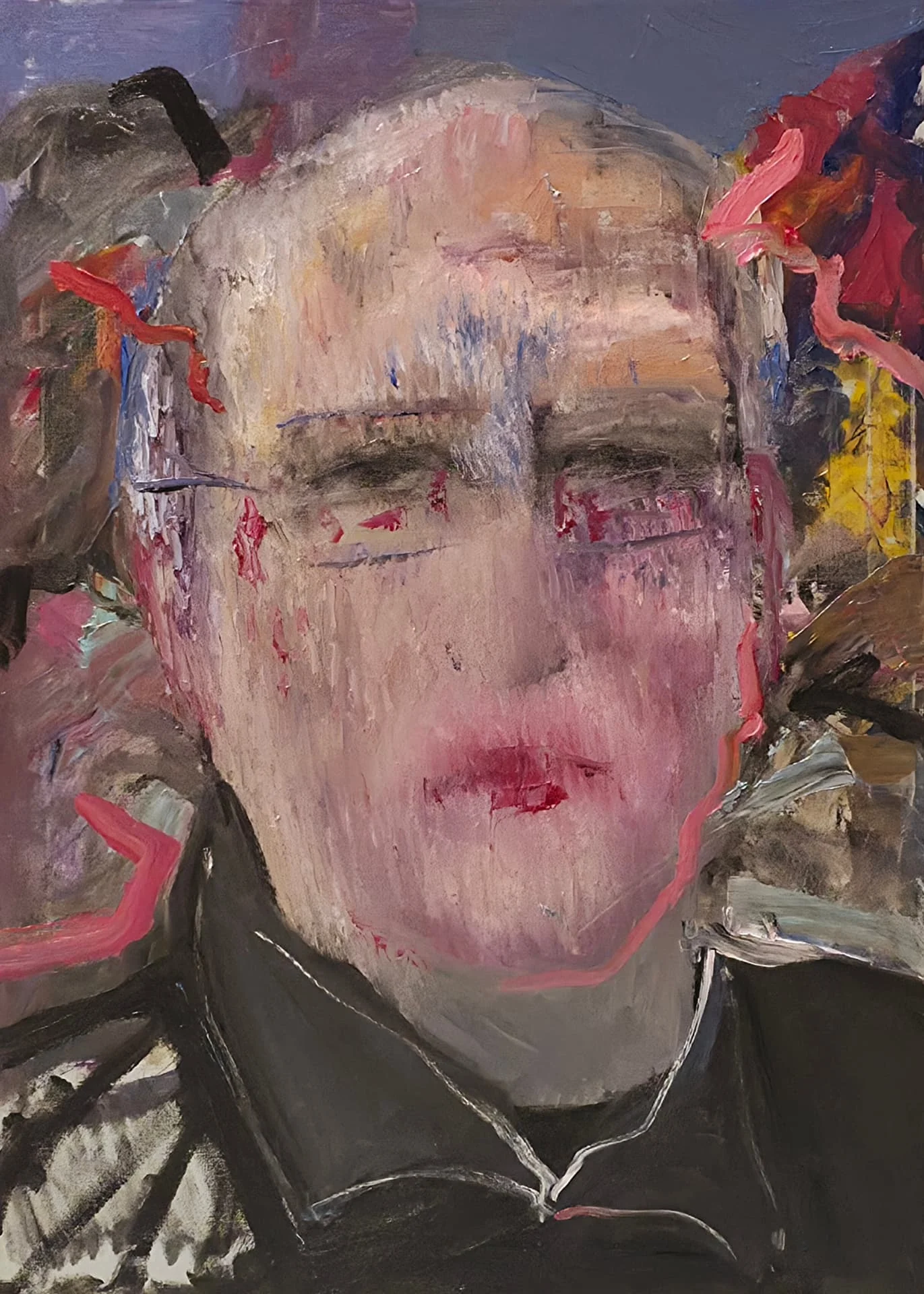 Mio padre — opera originale di Emilio Ventura, olio su tela, 50x70 cm, nuova collezione