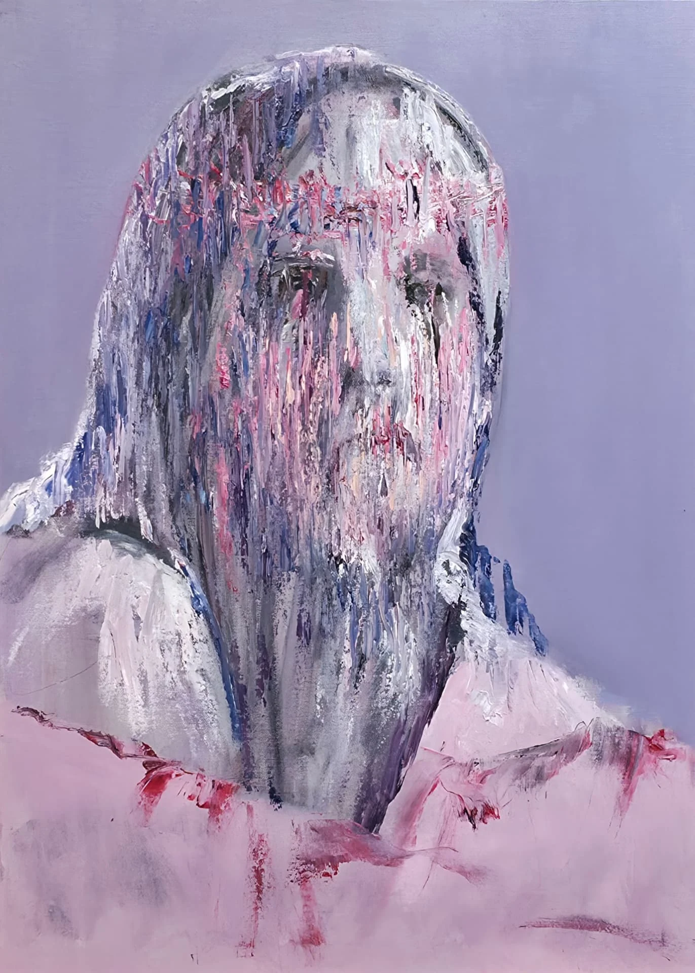 La tunica — opera originale di Emilio Ventura, olio su tela, 50x70 cm, nuova collezione