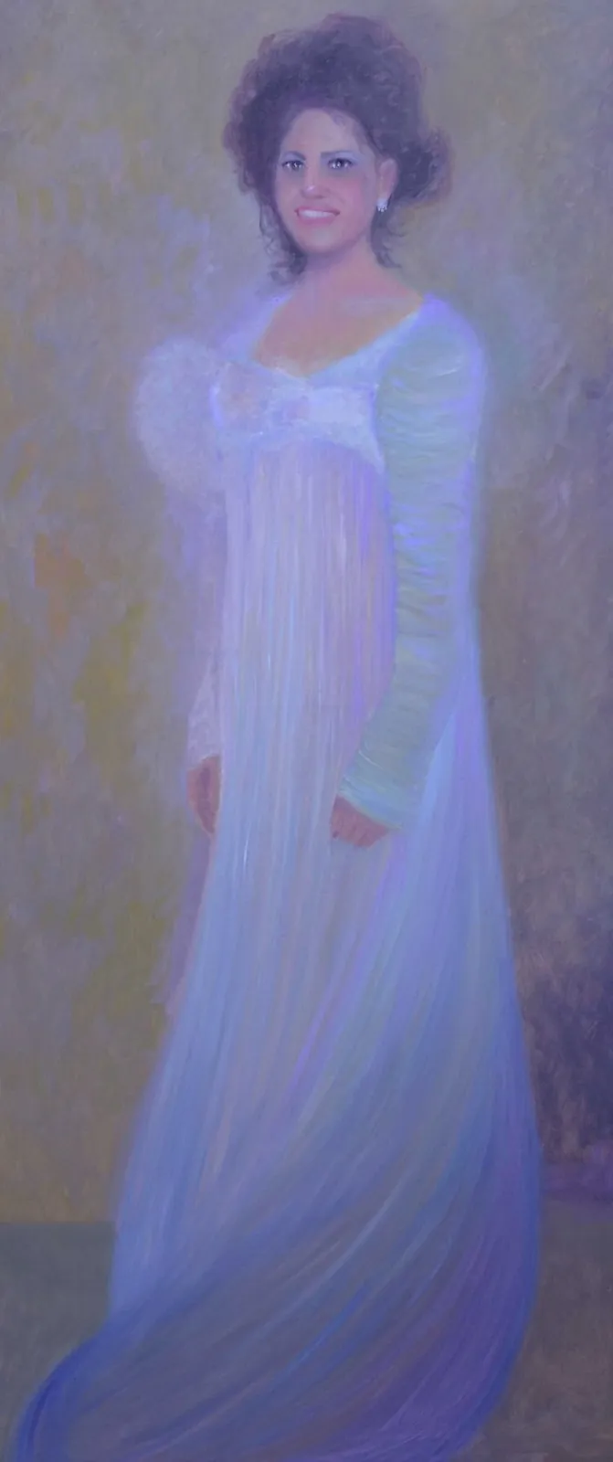 Marilisa — opera originale di Emilio Ventura, 180x90 cm, ritratti