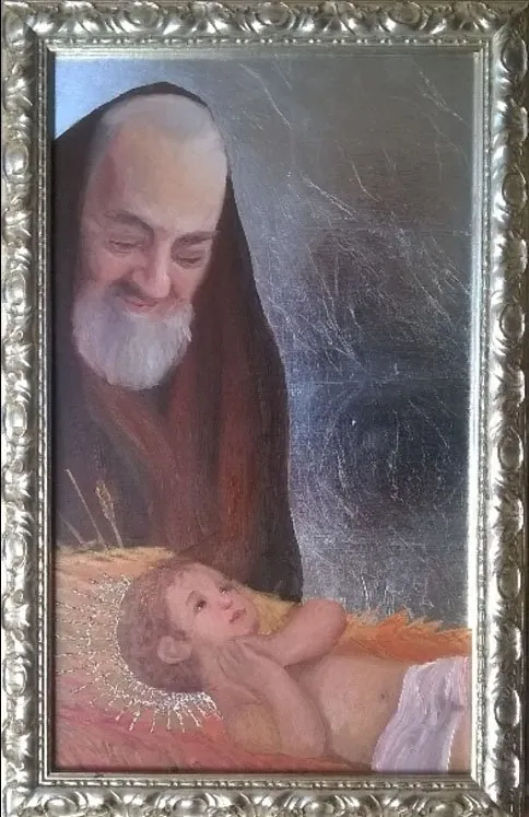 Padre Pio — opera originale di Emilio Ventura, opere sacre