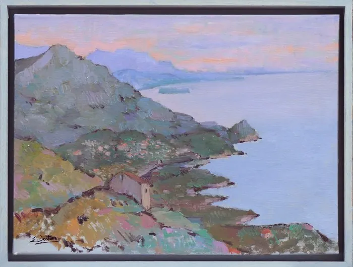 Verso Maratea uno — opera originale di Emilio Ventura, 30x40 cm, paesaggi