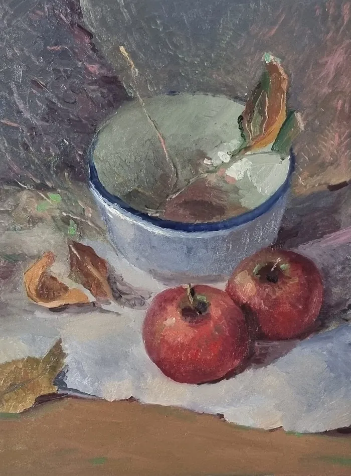 Natura morta — opera originale di Emilio Ventura, 50x70 cm, nature morte