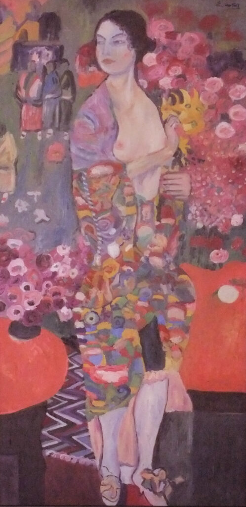 la ballerina da klimt 50x100cm
